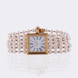 Damen-Armbanduhr mit Perlen 'Mademoiselle' - Bild 4