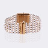 Damen-Armbanduhr mit Perlen 'Mademoiselle' - Bild 5