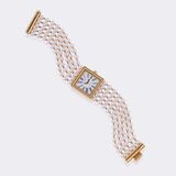 Damen-Armbanduhr mit Perlen 'Mademoiselle' - Bild 6
