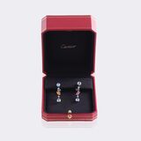 Paar Ohrringe 'Meli Melo' mit Edelstein-Besatz - Bild 3