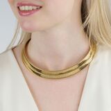 Double row necklace 'Tubogas' - image 4