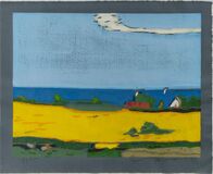 Raps vor Ostsee bei Ohrfeldhaff - Bild 1