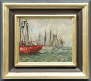 Viermastgaffelschonder passiert Elbe 3 - Bild 2