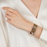 Außergewöhnliches Art-déco Armband 'Gürtelschnalle' mit Diamant-Besatz - Bild 6