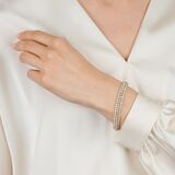 Zweifarbiges Armband mit hochkarätigem Diamant-Besatz - Bild 4
