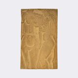 Reliefkomposition zweier Frauen