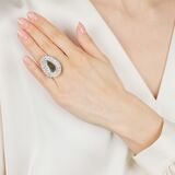 Beryll Brillant Cocktailring - Bild 3