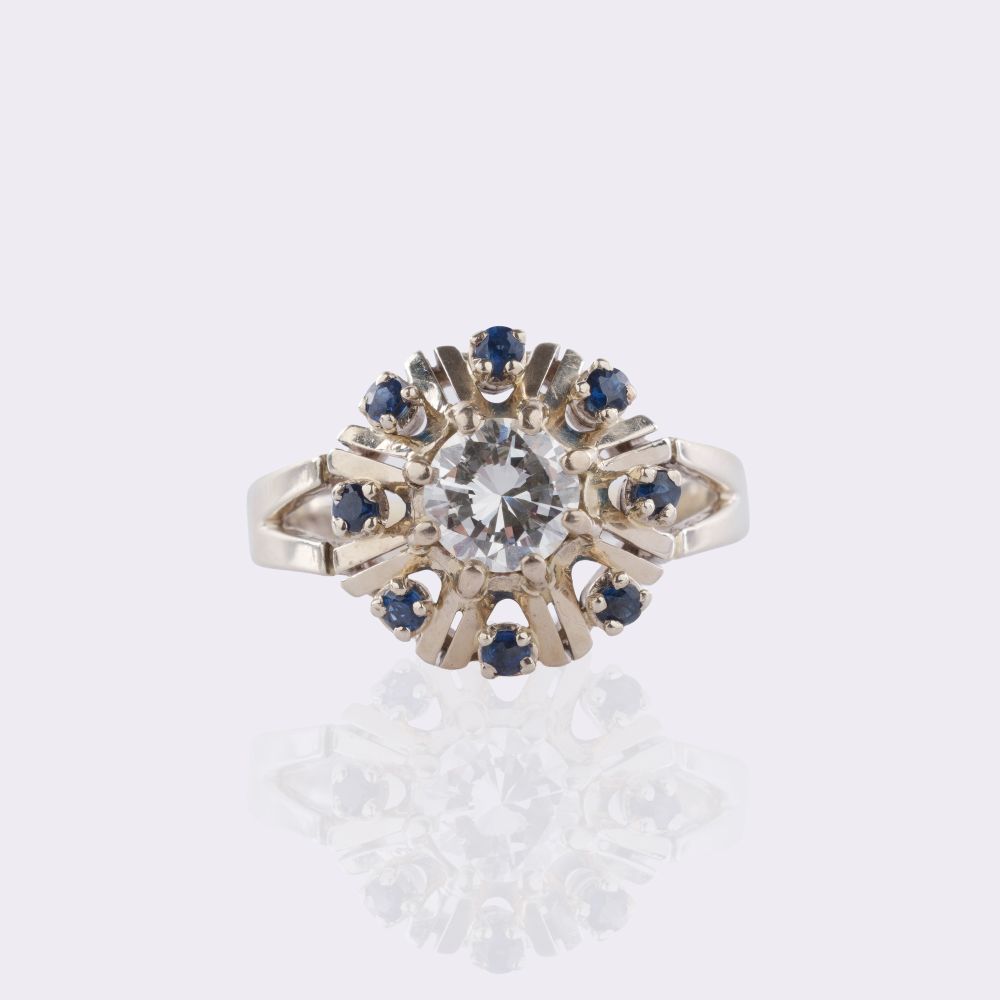 Brillant Saphir Ring