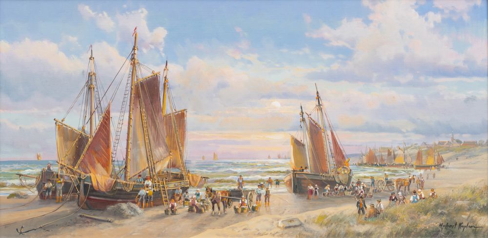 Fishing Boats on the Beach