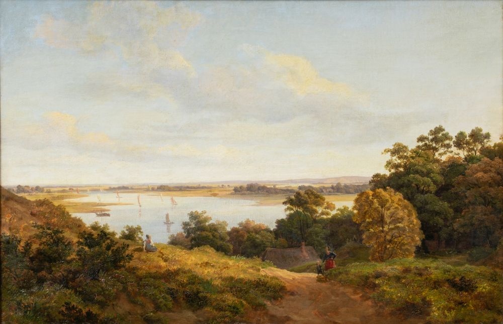 Landscape along the Elbe