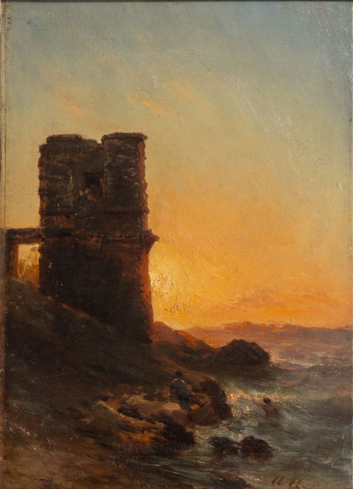 Evening by th Shore