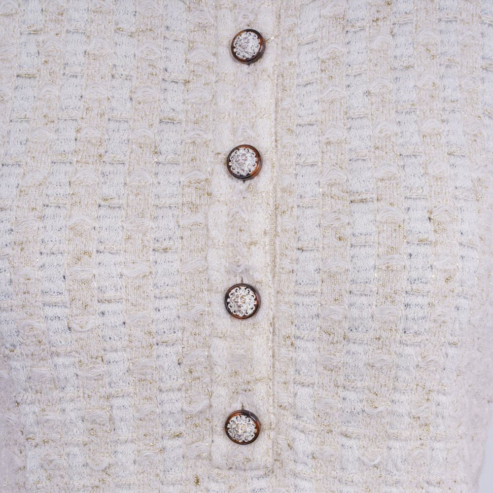 Lurex Knitted Dress - image 3