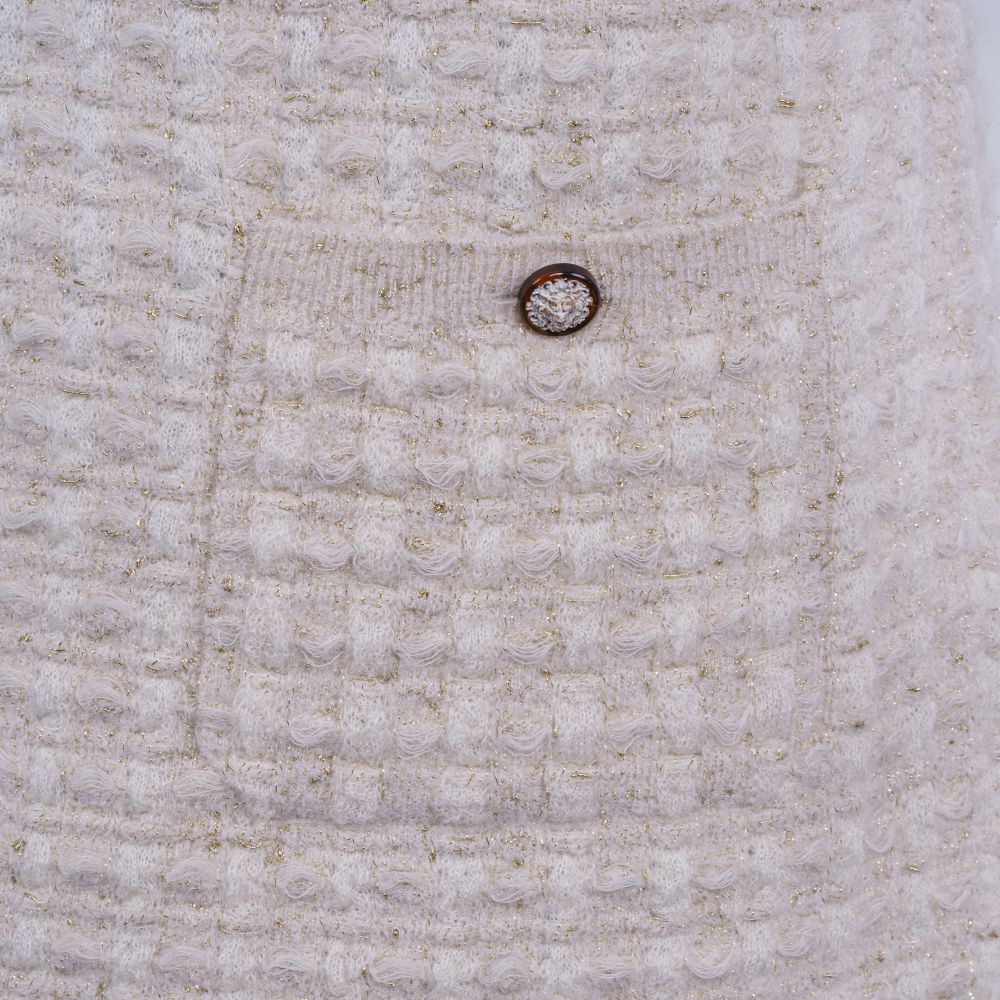 Lurex Knitted Dress - image 4