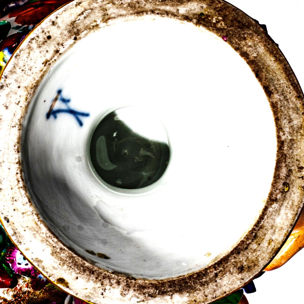 Potpourri-Vase mit Amoretten - Bild 5