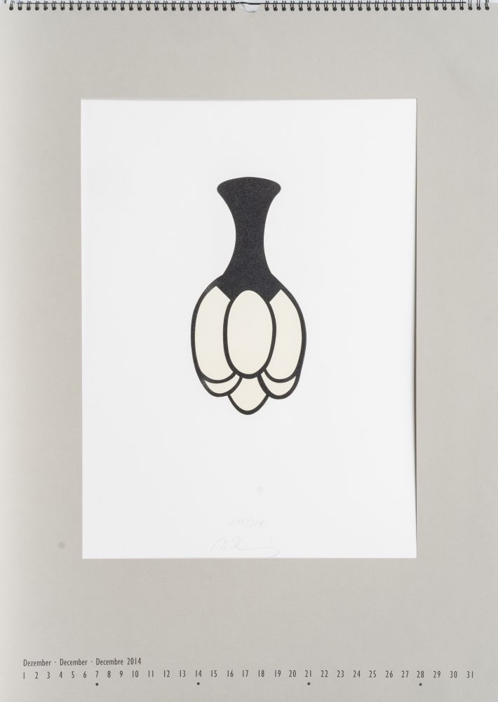 A graphic calender with 12 original art prints - image 12