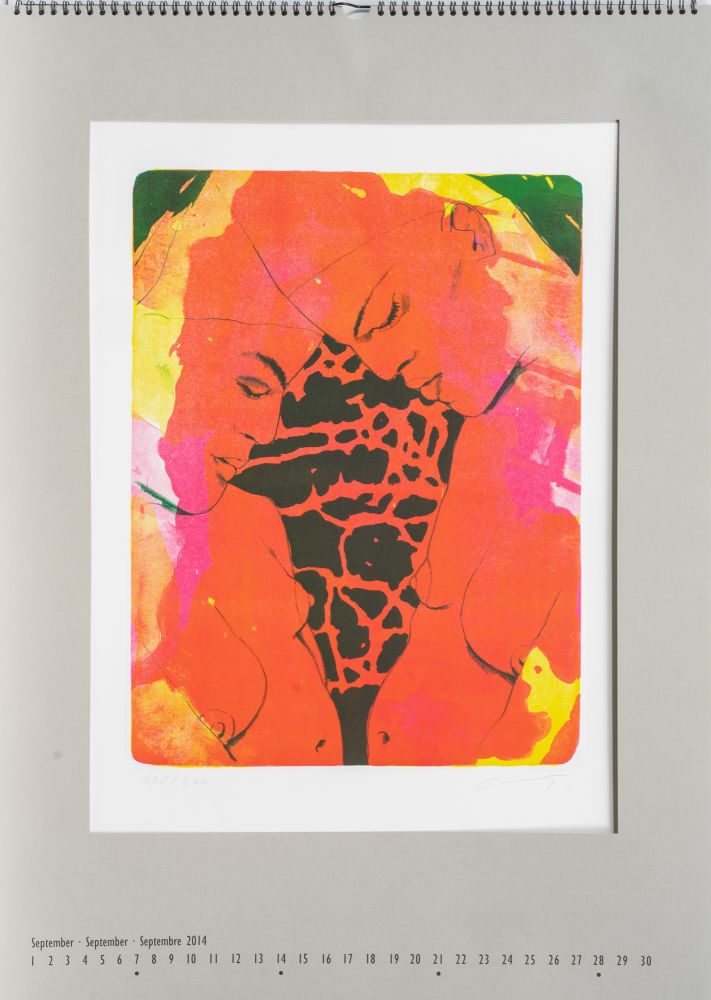 A graphic calender with 12 original art prints - image 9