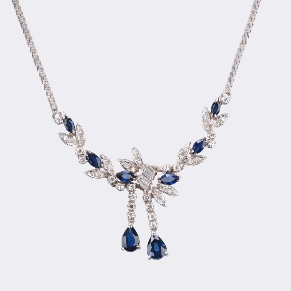 Saphir-Brillant-Collier