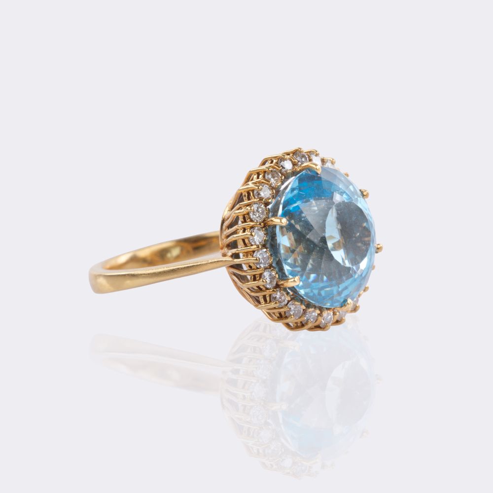 Topas Brillant Ring - Bild 2