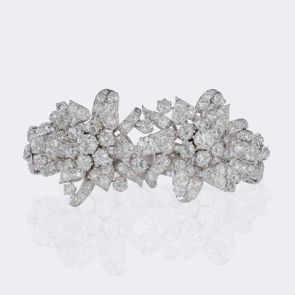 Highcarat Belle Epoque Old Cut Diamonds Bracelet