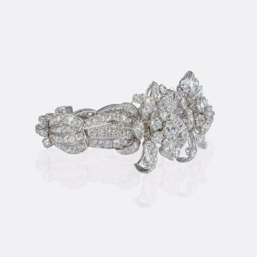 Highcarat Belle Epoque Old Cut Diamonds Bracelet - image 4