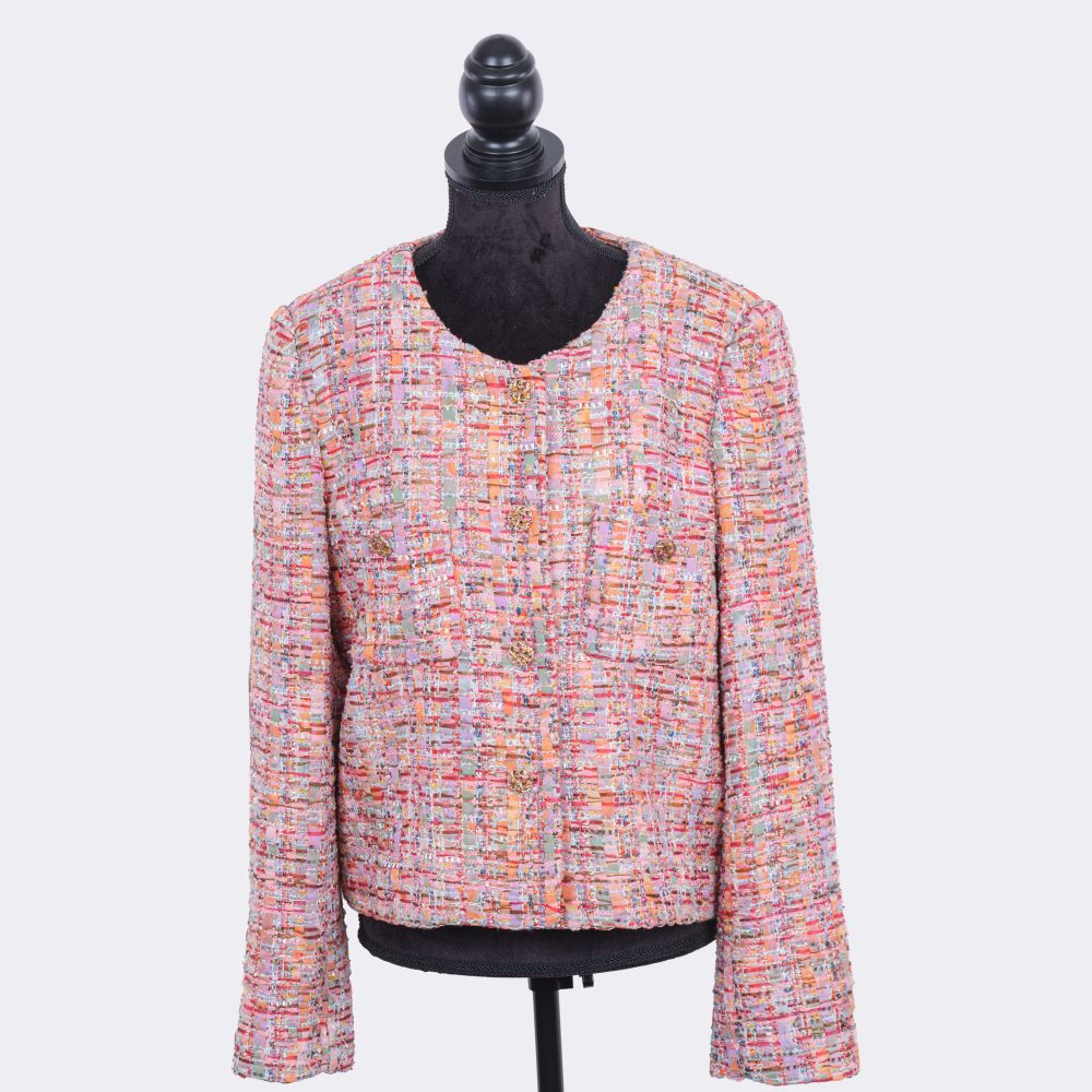Bouclé Jacke