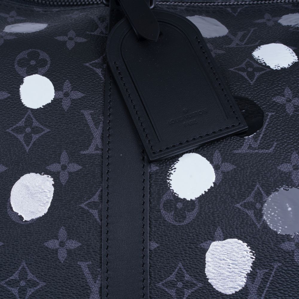 Limited Keepall 55 Bandoulière 'Monogram Eclipse' Yayoi Kusama Edition - image 6