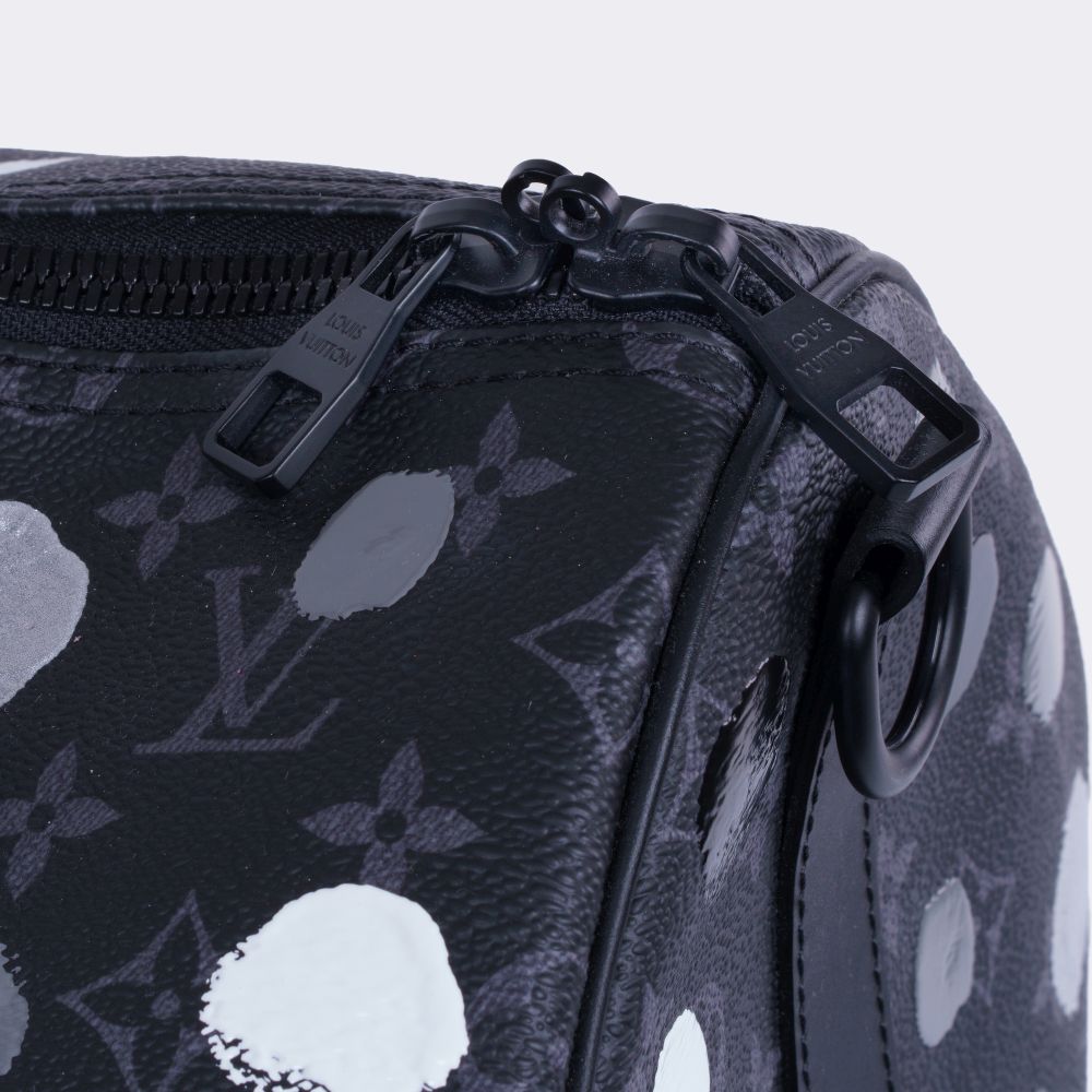 Limited Keepall 55 Bandoulière 'Monogram Eclipse' Yayoi Kusama Edition - image 8
