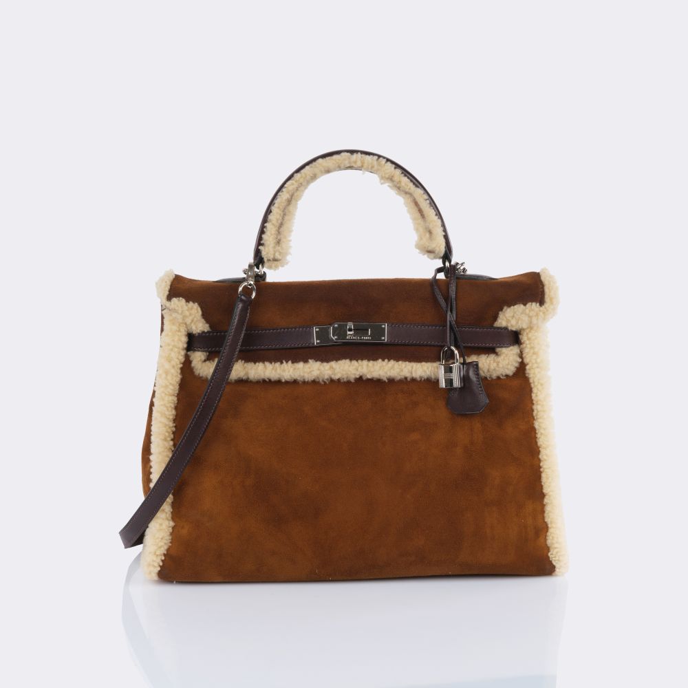 Limitierte Kelly Bag 35 'Teddy' Edition - Bild 2