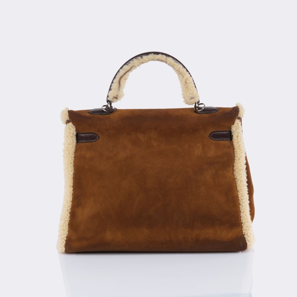Limitierte Kelly Bag 35 'Teddy' Edition - Bild 4