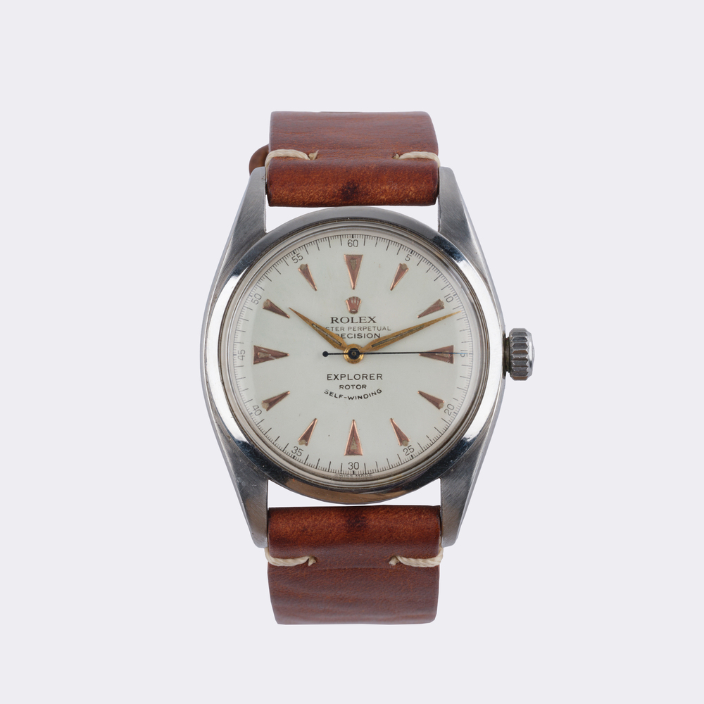 Seltene Herren-Armbanduhr 'Oyster Perpetual Explorer'