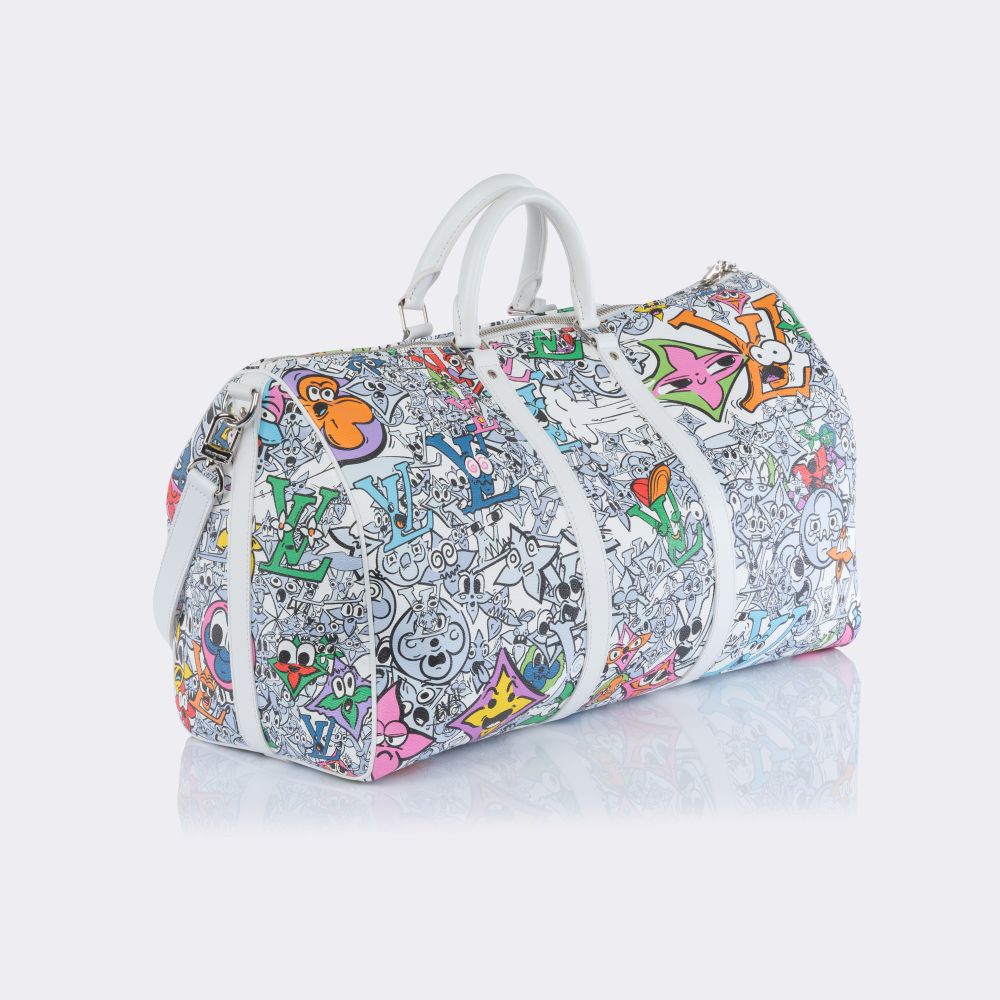 Keepall 50 Bandoulière 'Monogram Comics' by Virgil Abloh - image 4