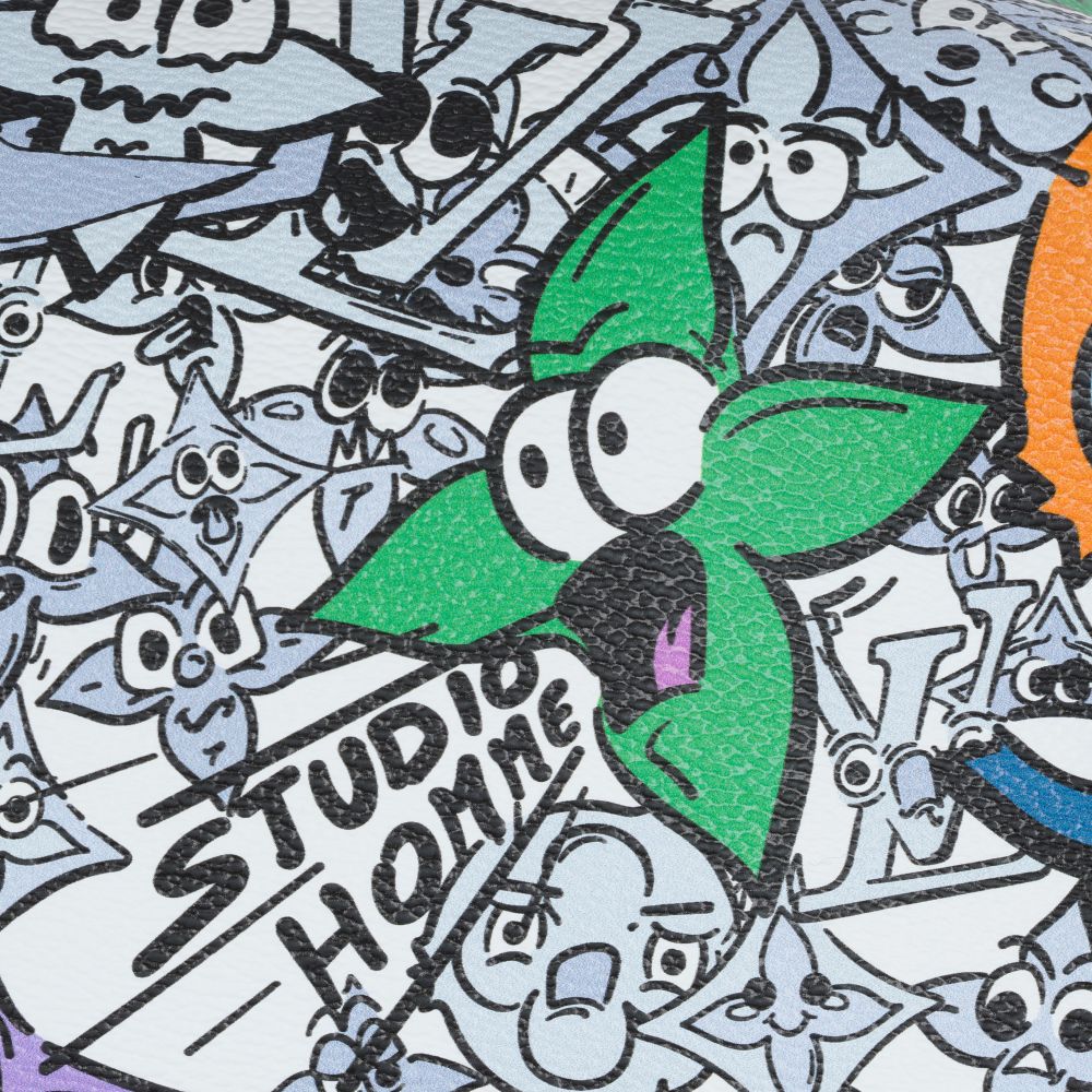 Keepall 50 Bandoulière 'Monogram Comics' by Virgil Abloh - image 9