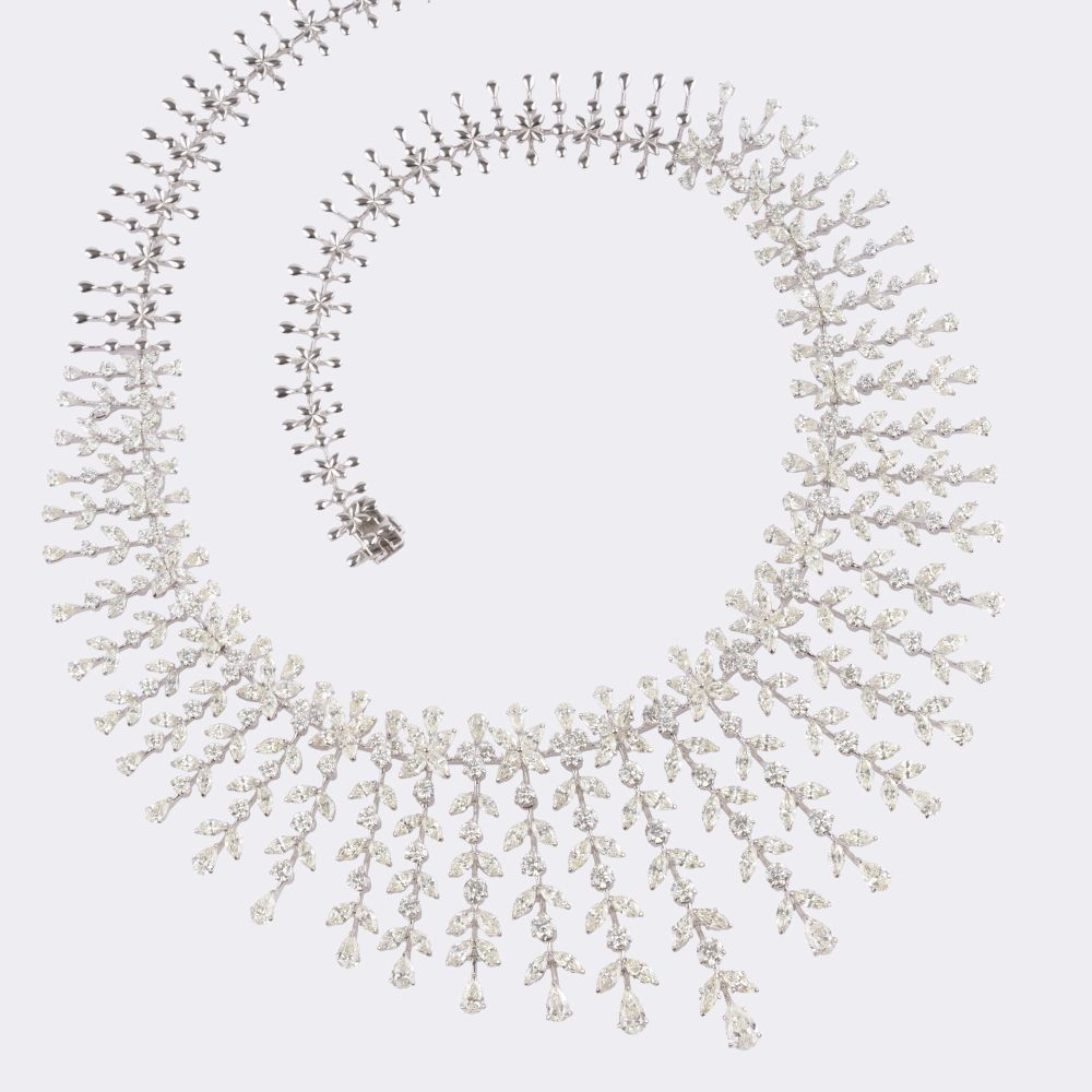 Haute Joaillerie Diamant Kaskaden Collier