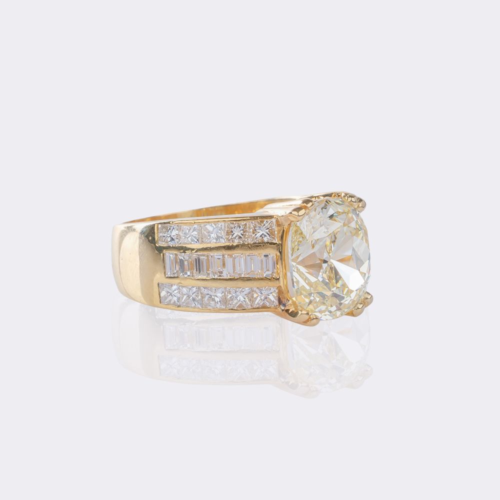 High-quality solitaire diamond ring - image 2