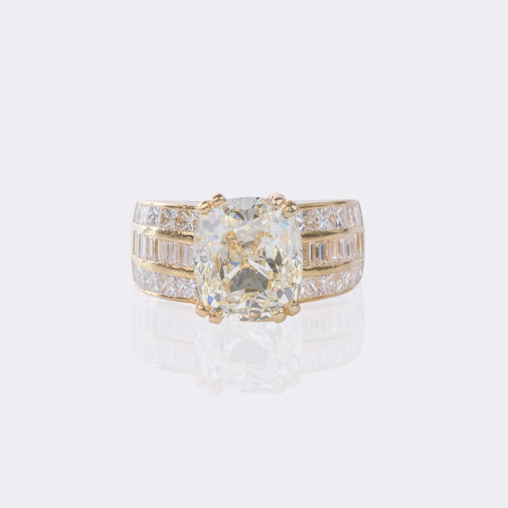 High-quality solitaire diamond ring - image 3