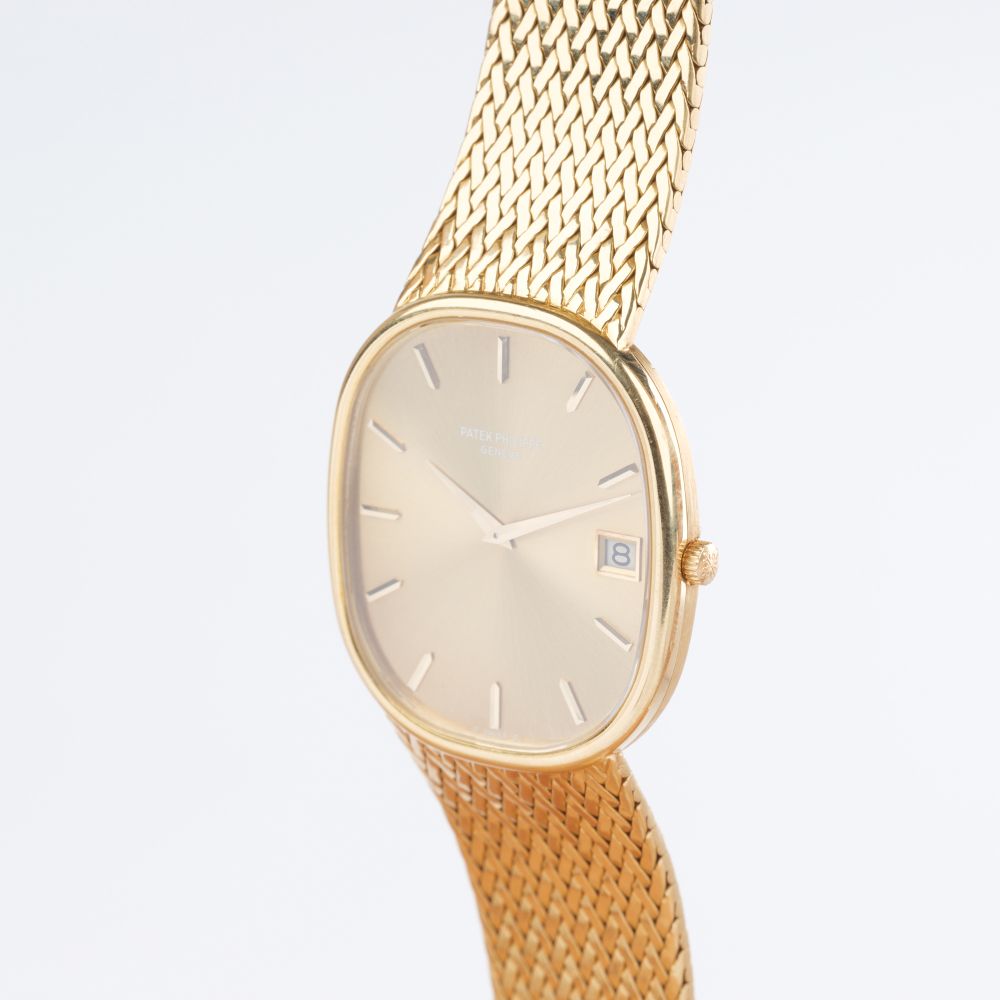 Seltene Herren-Armbanduhr 'Ellipse d'Or' Jumbo - Bild 2