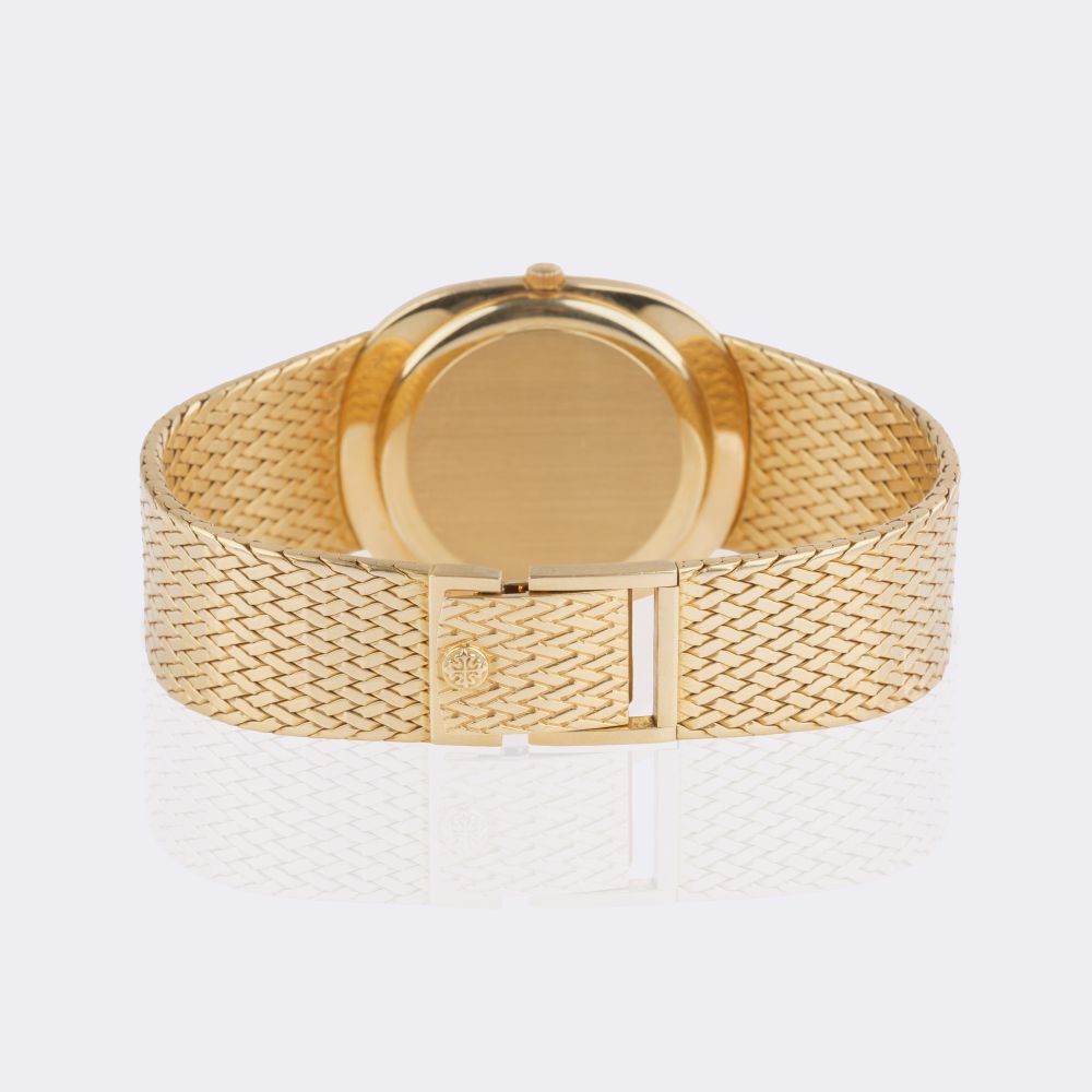 Seltene Herren-Armbanduhr 'Ellipse d'Or' Jumbo - Bild 4