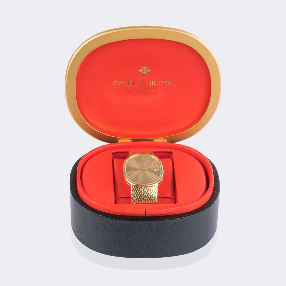 Seltene Herren-Armbanduhr 'Ellipse d'Or' Jumbo - Bild 5