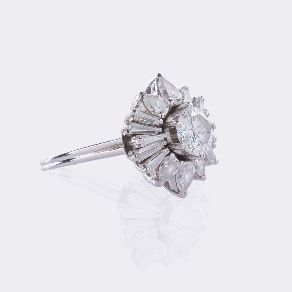 Very fine Solitaire Diamond Ring - image 2