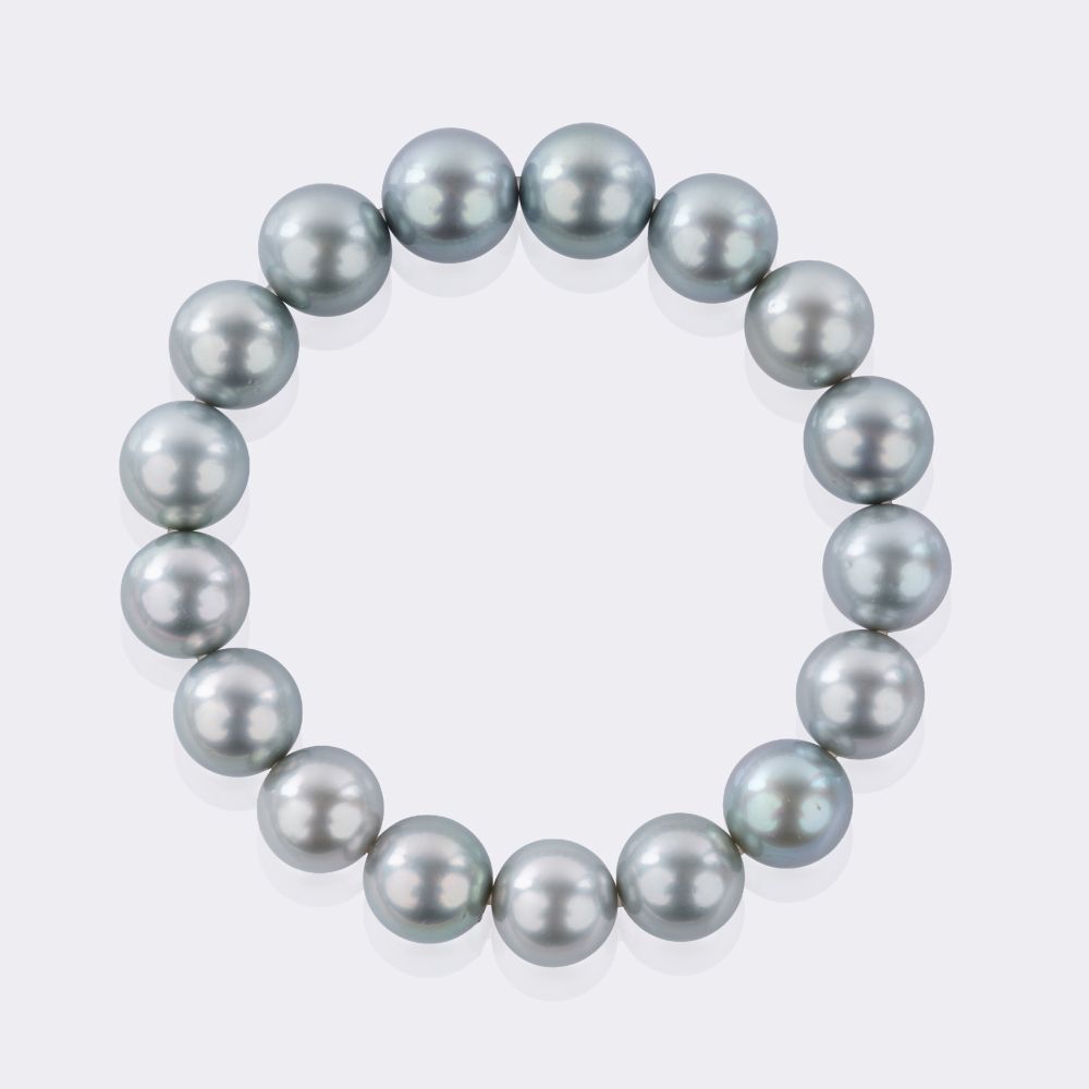 Tahitiperlen Collier mit Armband - Bild 4