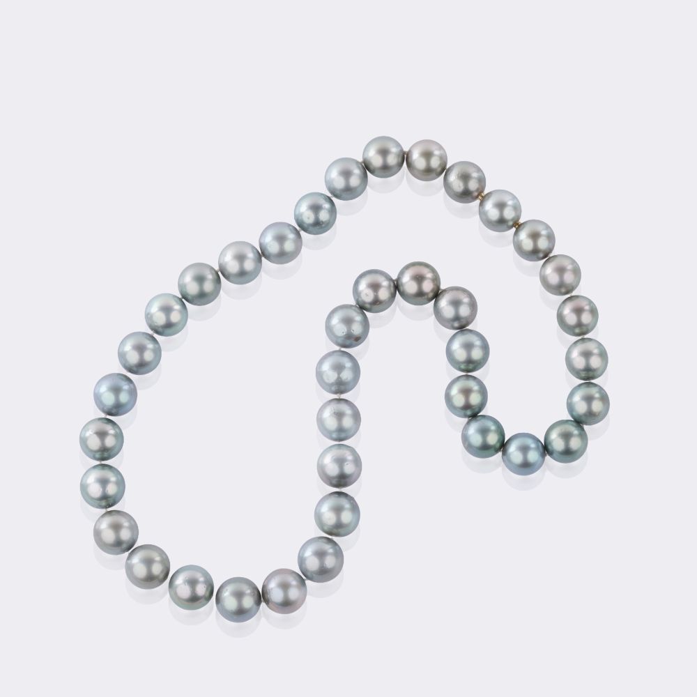 Tahitiperlen Collier mit Armband - Bild 5