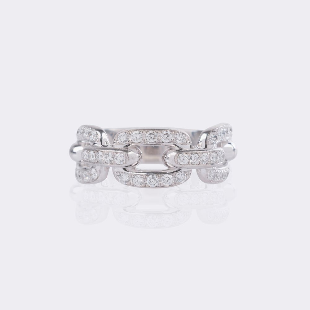 Rare White Diamond Ring