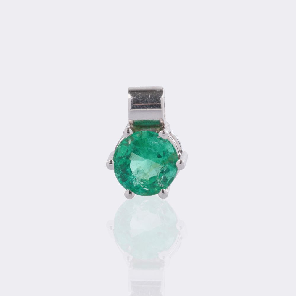 Small Emerald Pendant