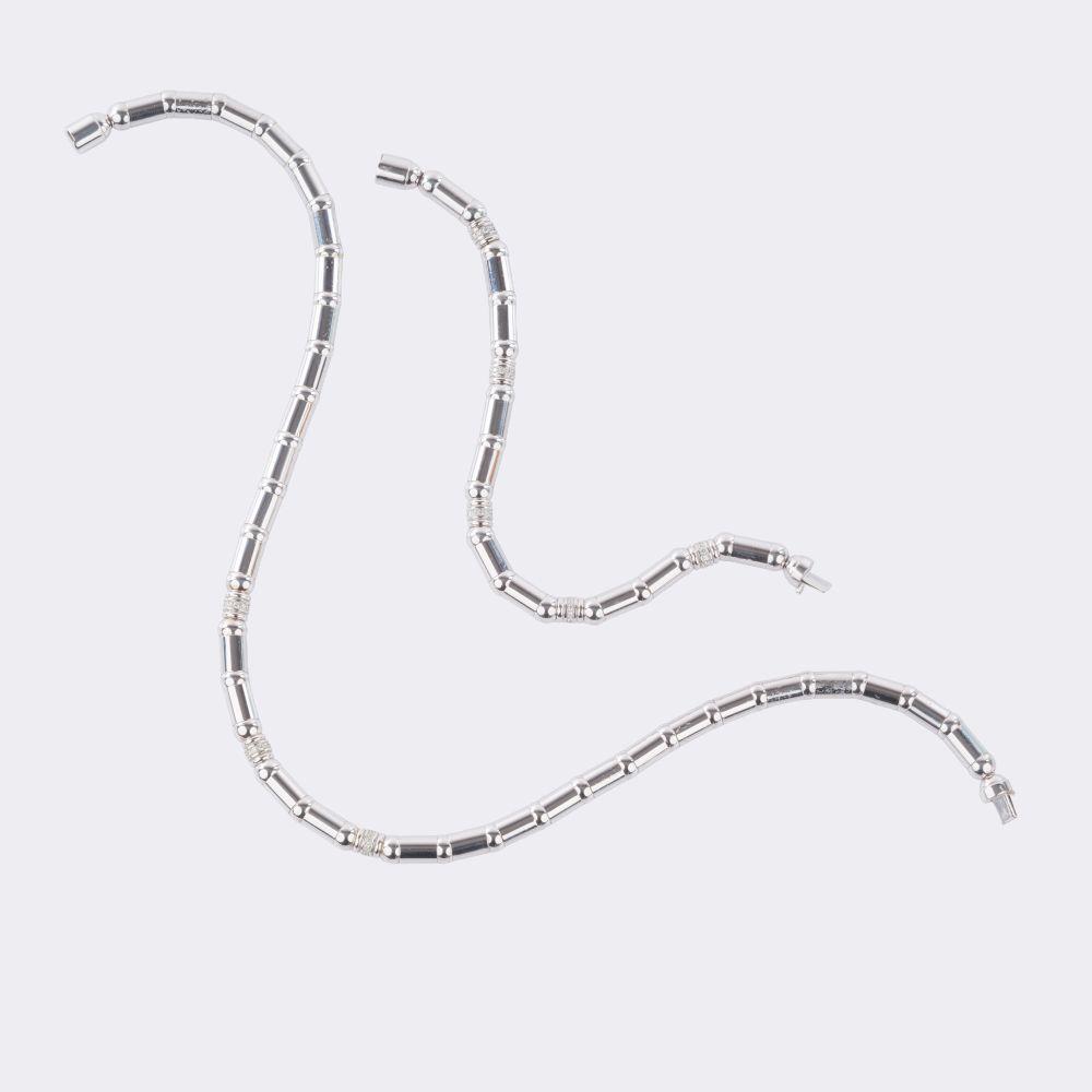 'Les Chaines Diamant' Necklace with bracelet - image 3