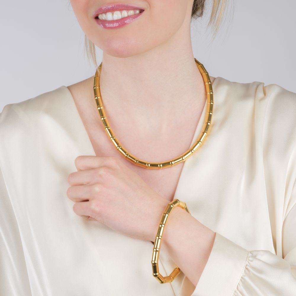 'Les Chaines' Necklace with bracelet - image 5