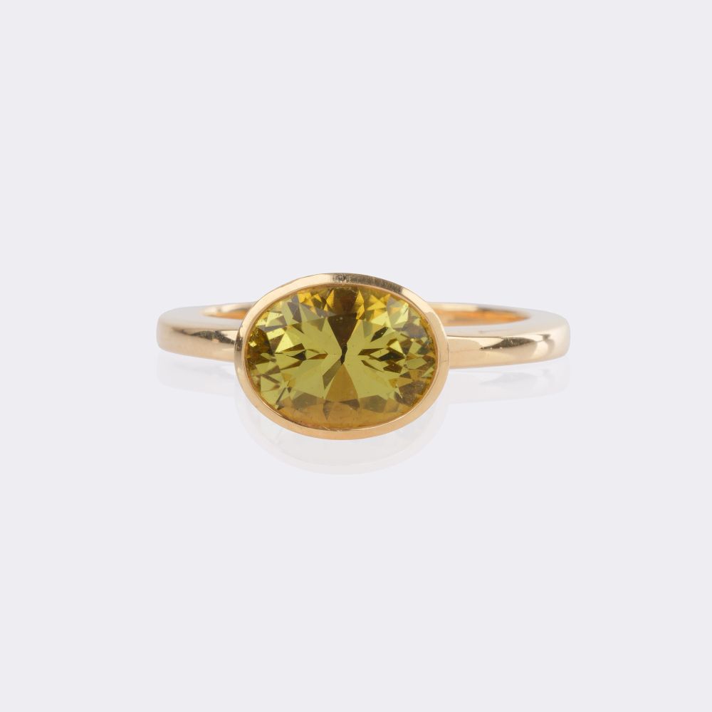 Lemon Citrin Ring