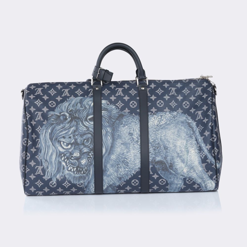 Limited Keepall 55 Bandoulière Jake and Dinos Chapman Edition - image 3