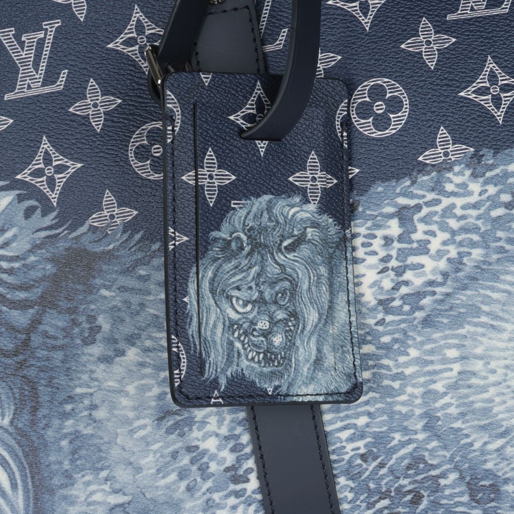 Limited Keepall 55 Bandoulière Jake and Dinos Chapman Edition - image 5