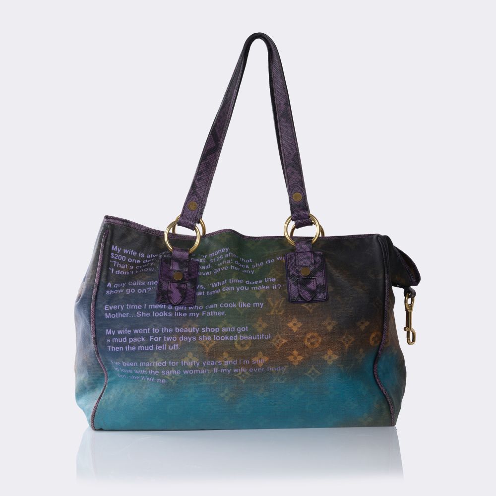 Limited 'Monogram Jokes' Bag Richard Prince Edition