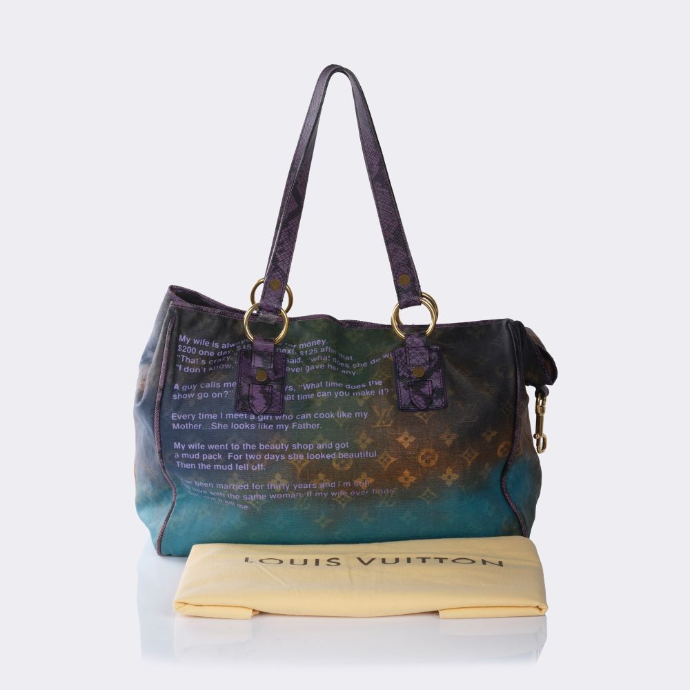 Limited 'Monogram Jokes' Bag Richard Prince Edition - image 8